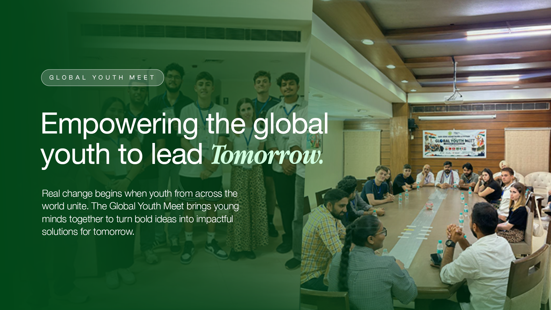 Global Youth Meet bringing young people together